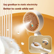 Cat Spray Comb Stainless Steel Pet One-click Hair Removal Brush
