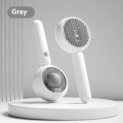 Cat Spray Comb Stainless Steel Pet One-click Hair Removal Brush