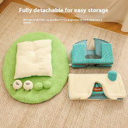 Creative Cartoon Printing Warm Pet Bed