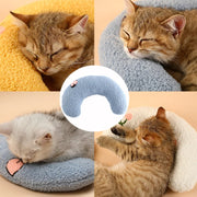 Little Pillow For Cats Neck Protector Puppy U-Shaped Pillow