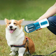 Three-in-one Portable Small Multi-functional dog water bottle