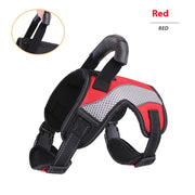Breathable Anti-Punching Harness for Medium to Large Dogs - Chest & Back Traction