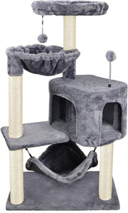 Creative Multi-layer Scratch Column Integrated Cat Climbing Tree