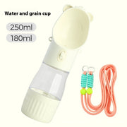 2 In 1 Portable Leak-proof Dog Water Bottle For Small Big Dogs Cats