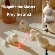 Self-Hi Relieving Stuffy Pet Hanging Retractable Cat Toy