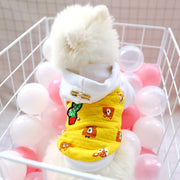 Cozy Fleece Hooded Sweater for Cats