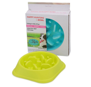 Slow Feeder Dog Bowl | Plastic Dog Bowl | Puppy Paw Pets