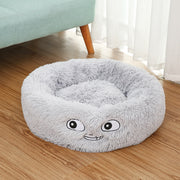 Cozy Donut-Shaped Dog Bed