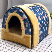 Folding Pet Bed for Dogs and Cats - Cozy & Safe Material