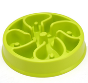 Slow Feeder Dog Bowl | Plastic Dog Bowl | Puppy Paw Pets