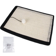Cat Scratching Protection Mat - Durable Sisal Pad for Furniture Defense