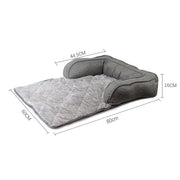 Luxury Plush Pet Sofa Bed for Large and Medium Dogs