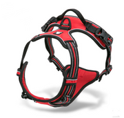 Adjustable Reflective Nylon Dog Harness for Large Breeds - Truelove Safety Design