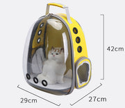 Portable Pet Puppy cat Backpack Carrier Bubble