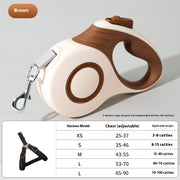 Dog Automatic Retractable Leash Explosion-proof Medium And Large Dog Chain With Trash Can