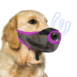 Special Muzzle That Is Breathable And Has A Mesh Design for Dogs