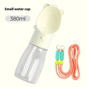 2 In 1 Portable Leak-proof Dog Water Bottle For Small Big Dogs Cats