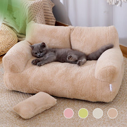 Warm Luxury Dog Cat Bed Sofa