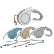 Ergonomic Retractable Nylon Dog Leash - Automatic, Tangle-Free, and Durable for Safe Walks