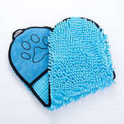 Super Absorbent Microfiber Dog & Cat Bathrobe Towel – Quick-Dry Pet Bath Towel for Dogs & Cats