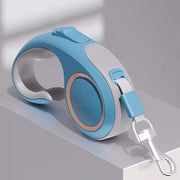 Ergonomic Retractable Nylon Dog Leash - Automatic, Tangle-Free, and Durable for Safe Walks