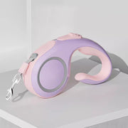 Ergonomic Retractable Nylon Dog Leash - Automatic, Tangle-Free, and Durable for Safe Walks