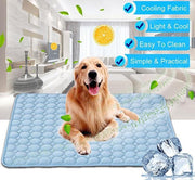 Cooling Ice Silk Pet Pad for Summer Comfort