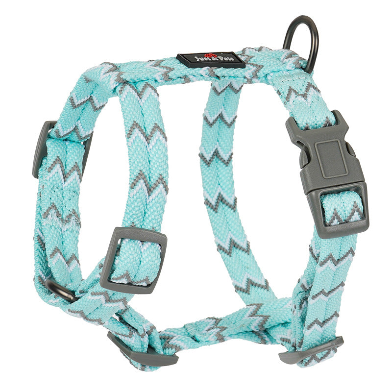 New Dog I-Shaped Sports Chest And Back Breathable Dog Chest Harness for Large Medium And Small Dogs