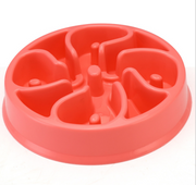 Slow Feeder Dog Bowl | Plastic Dog Bowl | Puppy Paw Pets