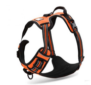 Adjustable Reflective Nylon Dog Harness for Large Breeds - Truelove Safety Design