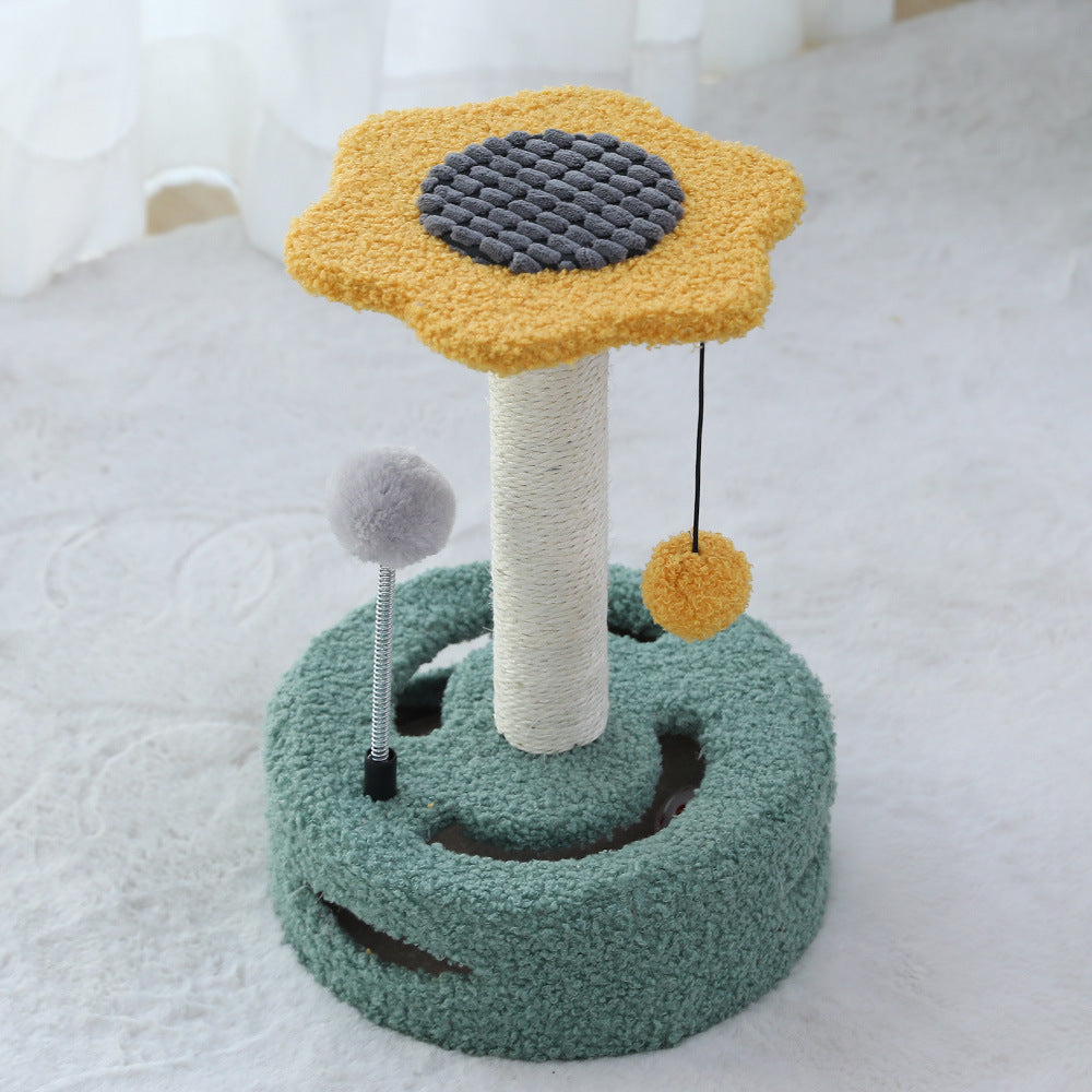 Funny Cat Toy Cat Scratching Board Cat Tree Multifunctional Cat Scratching Column