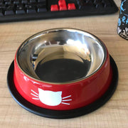 Non-Slip Stainless Steel Cat Bowl with Durable Design