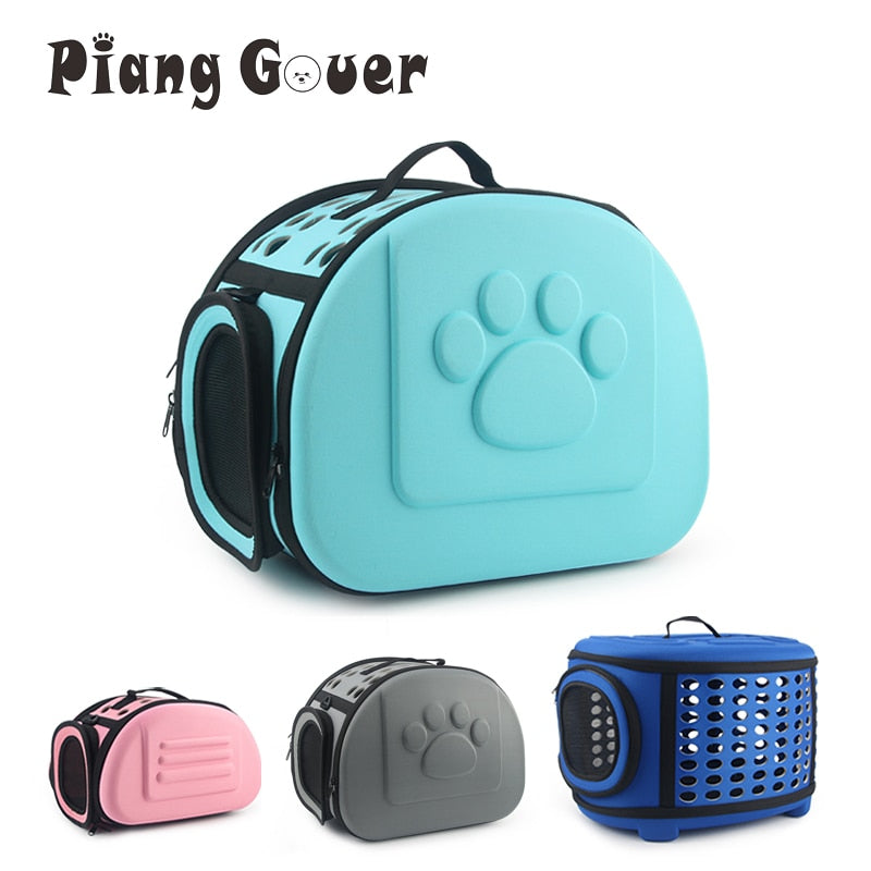 Pet Carrier Bag Portable Outdoor Cat Foldable Dog Travel Pet Bag