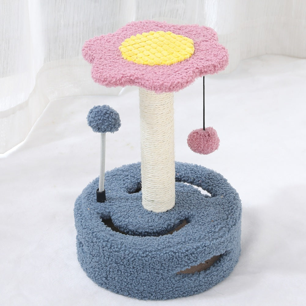 Funny Cat Toy Cat Scratching Board Cat Tree Multifunctional Cat Scratching Column