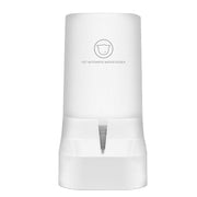 Compact Pet Water and Food Dispenser with Detachable Bowl