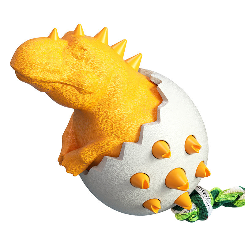 Dinosaur Egg Dog Molar Stick Chew Resistant Dog Toy
