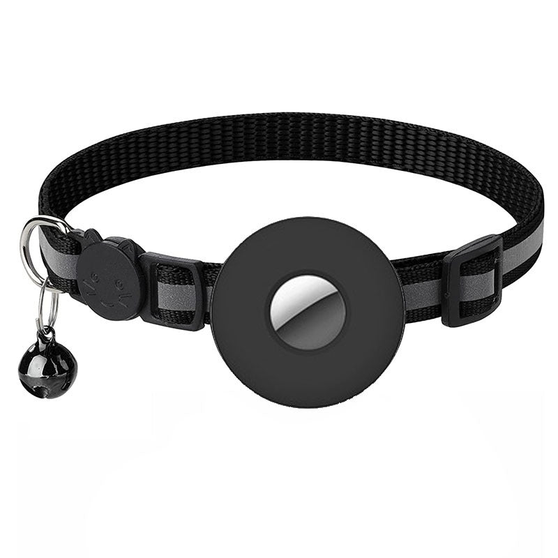 Apple Airtag Pet Collar With Bell Reflective Collar